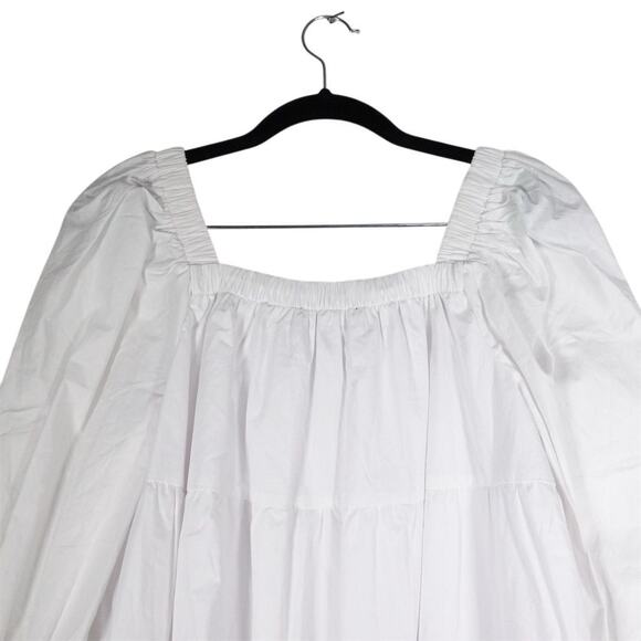 EUC Tuckernuck Pomander Place Halile Dress XS White 3/4 Sleeve Mini Dress 2571-Q - Picture 11 of 12